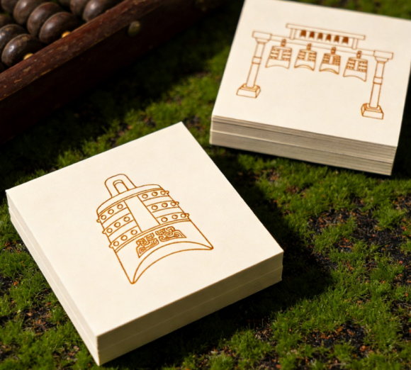 古乐器元素便签本